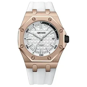 Montre mécanique automatique Suxuan J092, bracelet en acier inoxydable, montre de sport décontractée, étanche, tendance mode, luxe ajouré - Product Image 6