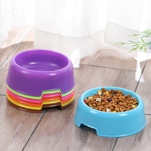 Candy Colored PP Pet Bowl Rounded Food Grade Material For <b>Cats</b> Dogs Small Pets Feeding Bowl - Product Image 1
