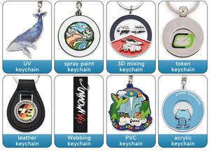 Portachiavi in Metallo con Luci della <span class=keywords><strong>Serie</strong></span> Natalizia, Stile Cartone Animato con Babbo Natale e Albero, Regalo di Capodanno per Famiglia e Amici - Product Image 5