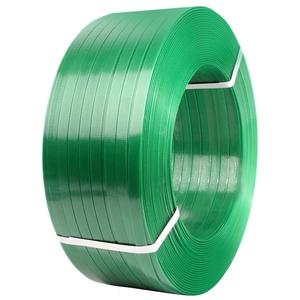 Rotolo della cinghia di reggia dell'imballaggio dell'animale domestico della cinghia di imballaggio di plastica verde ad alta resistenza 19mm - Product Image 5