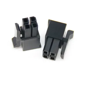 MX3.0 3,0mm Micro-Fit 3,0, carcasa para conector 2*2 Pin shell macho Molex 43030 4pin negro