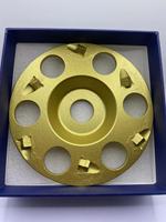 5 дюймов 125 мм двухрядный 12x1/4PCD чашечный диск для удаления эпоксидного клея