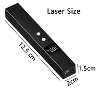 Pointeur laser jouet vert et rouge 532nm, stylo télécommande avec lampe torche LED, charge Type-C