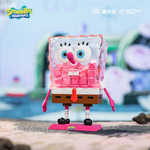 Bob Esponja Pantalones Cuadrados Transparente PVC Hobby Vitrinas Exclusivo Blind Box Collection - Product Image 4