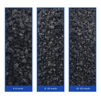 Charbon actif broyé à base de charbon de bois, maille 12x40, avec iode 1000mg/g, pour l'alimentation, les boissons et le traitement de l'eau, certifié ISO 9001, pureté 99,99%