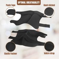 Bellewins Bottes de refroidissement pour chevaux avec poche à glace, pour genou, jarret, pieds, blessures, thérapie chaude et froide, bandages pour les jambes, couverture complète, poches de glace