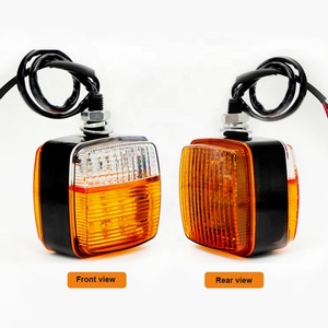 ไฟเลี้ยวหน้ารถยก 12-80V ขนาด 85 มม. แบบ LED สองด้าน สีขาวเหลือง ไฟเตือน IP67 กันน้ำ ได้รับการรับรองมาตรฐาน CE ROHS Dream - Product Image 3