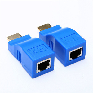 ตัวขยายสัญญาณ HDMI 30M HDMI เป็น RJ45 สายเคเบิลเครือข่ายเสียงและวิดีโอแบบเดี่ยวสำหรับทีวี 1080P - Product Image 5