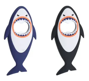 Shark Magnetic Corkscrew Beer Opener Creative Animal Bottle Easy Storage with Magnet Funny Gift for Family
