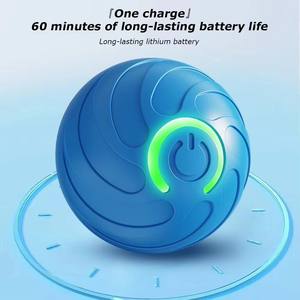 New Design Interactive Rotating Motion Rechargeable Pet <b>Dog</b> <b>Toy</b> Playing Bite-resistant Smart Jumping <b>Dog</b> <b>Toys</b> Ball - Product Image 3