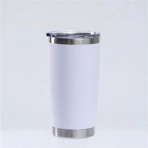 <b>Straw</b> Lid Tumbler <b>With</b> Cleaning Brush 20Oz Stainless Steel Insulated Travel Mug Replacement Lid Tumbler ASM25 - Product Image 3