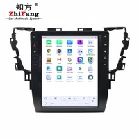 12.1 ''Tesla Style Android Lecteur Dvd de voiture Carplay Navigation bluetooth Carplay Android pour Toyota Alphard 30 Vellfire 2015-2019