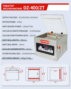 Envasadora <span class=keywords><strong>al</strong></span> vacío automática industrial profesional de una sola cámara - Product Image 4