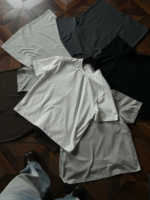 T-shirt en coton Sea Island de haute qualité, logo personnalisé imprimé DTG, design surdimensionné
