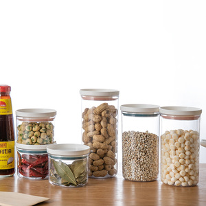 Food Storage Containers Airtight Plastic Jars For Grains Snacks Kitchen Refrigerator Cylinder With Lid 3905B - Product Image 4