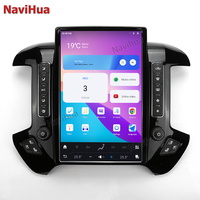 Radio Estéreo Navihua con Pantalla Tesla de 14.4 Pulgadas, Android 13, 8+128 GB, Reproductor DSP para Automóvil, para Chevrolet Silverado GMC Sierra 2014-2018