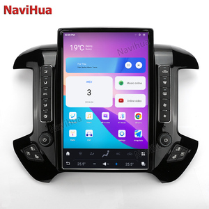 Navihua Radio Stereo Head Unit 14.4" Android 13 8+128GB Tesla Screen Car DSP <b>Player</b> for Chevrolet Silverado GMC Sierra 2014-2018 - Product Image 3