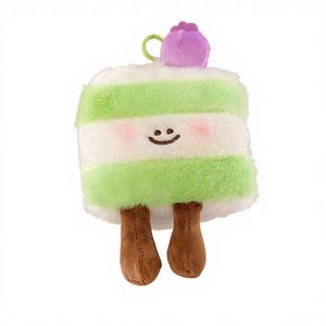 4-inch <b>Small</b> Bear Plush Toy Keychain Accessory 15cm for Bag <b>Ornament</b> Gift - Product Image 1