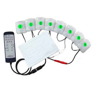 Cheap 8-Motor Vibration <strong>Massage</strong> Chair <strong>Pad</strong> with <strong>Heating</strong> Electric Body Massager Cushion for Sofa/Bed/Chair Use - Product Image 2