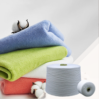 Fil de coton peigné compact 40/1 OE 100% coton - Fil à tricoter à la main de haute qualité, écologique et antibactérien