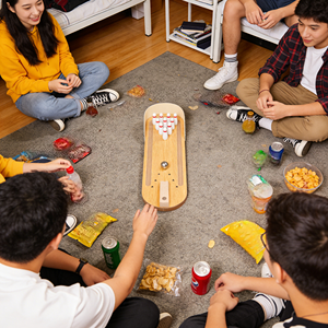 Equipo de Mini <span class=keywords><strong>Bolos</strong></span> Personalizable con Esquinas Redondeadas, Mini <span class=keywords><strong>Bolos</strong></span> para el Hogar, Pistas de <span class=keywords><strong>Bolos</strong></span>, Uso Recreativo - Product Image 2