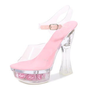 Chaussures de travail habillées à talons hauts OEM par la fabrication chinoise Escarpins imprimés totem noirs avec semelle intérieure en PU Style sexy pour les femmes Saison d'été - Product Image 1