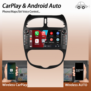 <span class=keywords><strong>Autoradio</strong></span> Android 15 LELV pour Peugeot <span class=keywords><strong>206</strong></span> 2000-2016, 8 cœurs, 12+256 Go, CarPlay sans fil, Android Auto, 4G LTE, GPS, Lecteur multimédia - Product Image 4
