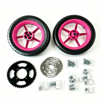 HSKABIN Nouveau pneu de rechange tout-terrain 120/70-14 et 110/70-14 pour moto, avec chambre à air, compatible Razor/T E-bike, garantie 12 mois