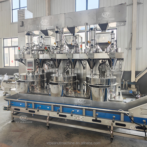 Machine <span class=keywords><strong>de</strong></span> revêtement automatique commerciale haute performance pour cacahuètes, noix <span class=keywords><strong>de</strong></span> coco, noix <span class=keywords><strong>de</strong></span> cajou et pois larges, avec mélange <span class=keywords><strong>de</strong></span> <span class=keywords><strong>sirop</strong></span> et <span class=keywords><strong>de</strong></span> farine - Product Image 4