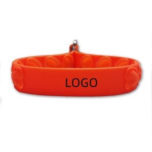 Porte-clés en caoutchouc PVC souple 3D personnalisé avec logo de dessin animé, accessoire de sac pour cadeaux promotionnels de marketing d'entreprise - Product Image 5