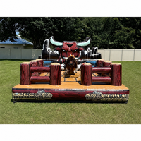 Ceyu Taureau mécanique géant gonflable, direct usine, pour arène de rodéo, clôture de piste, tapis de sol, pour fêtes, adultes, événements, attractions et événements ludiques