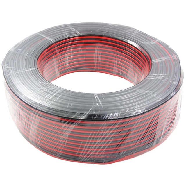 14/16/18/20GA Pure Copper Speaker Wire 50m Car Audio Speaker Cable Improve Speaker Sound Quality