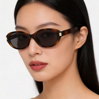 Lunettes de soleil polarisées œil de chat rétro irrégulières, tendance, en TR90, pour femmes et hommes, protection UV400, personnalisables, vente en gros