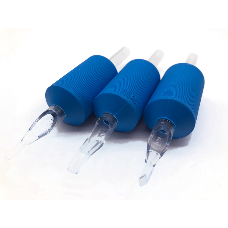 Безопасная гигиена медицинские синие татуировки иглы трубки ручки поставки иглы и одноразовые трубки