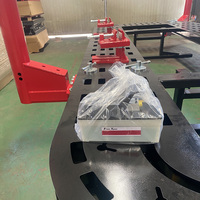 Machine de redressage de châssis professionnelle robuste pour carrosserie automobile