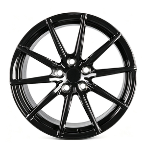 Neue Maßgefertigte Monoblock 18-24 Zoll 5x112/5x114.3/5x120 Geschmiedete Leichtmetallfelgen Matt Schwarz Hochleistungsfähig - Product Image 1