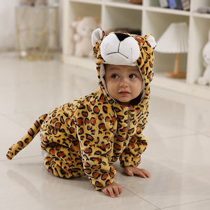TONWHAR franela León vestido bebé dibujos animados animales mono ropa <span class=keywords><strong>de</strong></span> Halloween infantil - Product Image 3