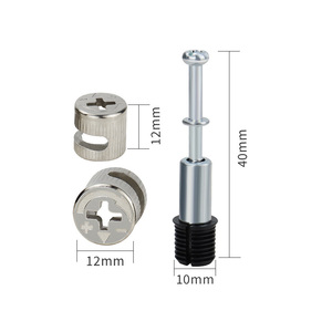 ตัวเชื่อมต่อเฟอร์นิเจอร์ 3 in 1 รุ่น Dynamics Fitting Joint Connector Mini Fix Excentric Cam Rafix Connector สำหรับเชื่อมต่อตู้ - Product Image 6