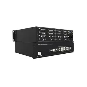 Cctv Video Matrix 8x8/16x16/32x32/72x72 modulaire 4k 60hz Naadloze video hdbaset hdmi matrix switcher over cat6