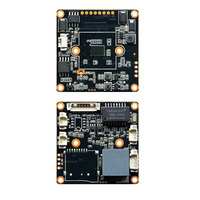 Module de caméra CX41 4MP 2K à faible luminosité, capteur CMOS 1/2.8 pouces, carte PCB ISP intégrée, double éclairage IR et LED chaudes, H.265 H.264 pour la détection humaine par IA