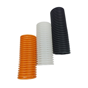 HDPE perforato <span class=keywords><strong>tubo</strong></span> corrugato 100m flessibile Socket fusione per autostrada sottogrado drenaggio del fondo stradale controllo umidità giardino - Product Image 5