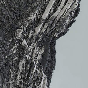 Pittura a inchiostro in stile cinese colore scuro dipinto a mano Texture art Interior design wall decor incorniciato arti e dipinti della parete - Product Image 5