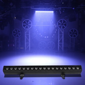 18x10W RGB 3in1 <span class=keywords><strong>LED</strong></span> Tường máy giặt ánh sáng DJ câu lạc bộ đêm <span class=keywords><strong>Bar</strong></span> 18PCS <span class=keywords><strong>LED</strong></span> Tường rửa ánh sáng - Product Image 2