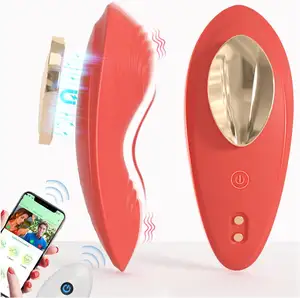 Neonislands Sex Toys Stimulator Mini Clitoral Remote Control App Wireless Wearable Magnetic Butterfly Panty Vibrator For Women