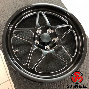 Jantes forgées Beadlock SJ 15x10J 17x4.5J 17x5J 18x5J 17x10J 17x11J 4*100 5*114.3 5*120 pour <span class=keywords><strong>Nissan</strong></span> <span class=keywords><strong>GTR</strong></span> Honda Hellcat Charger SRT - Product Image 4
