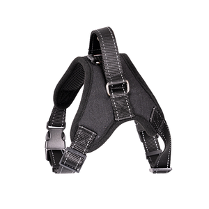 Manufacturer Wholesale Reflective Breathable Nylon Lace Multi-design Big Pet Dog Harness - Product Image 1