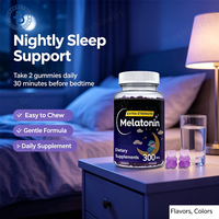 Gummies de Mélatonine Végétaliennes OEM Halal Naturelles pour la Relaxation et l'Aide au Sommeil 10mg 20mg 60mg