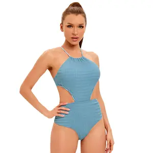 Wholesale One Piece 3 Mesh Trouser Bikini Micro Mini Bikinis Brazilian Set Oem Kente Eco Invisible & Beachwear Simple Swimwear