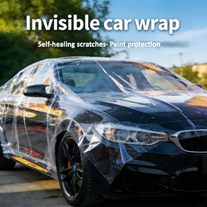 Película Protectora de Pintura TPU PPF Anti-amarillamiento de 7.5mil, <span class=keywords><strong>1</strong></span>.52*15M/rollo, Personalizable, Autoadhesiva, Antiarañazos para Autos - Product Image 2