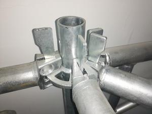 48mm Steel Tube Ringlock Scaffolding Hot <b>Dipped</b> Galvanized - Product Image 3